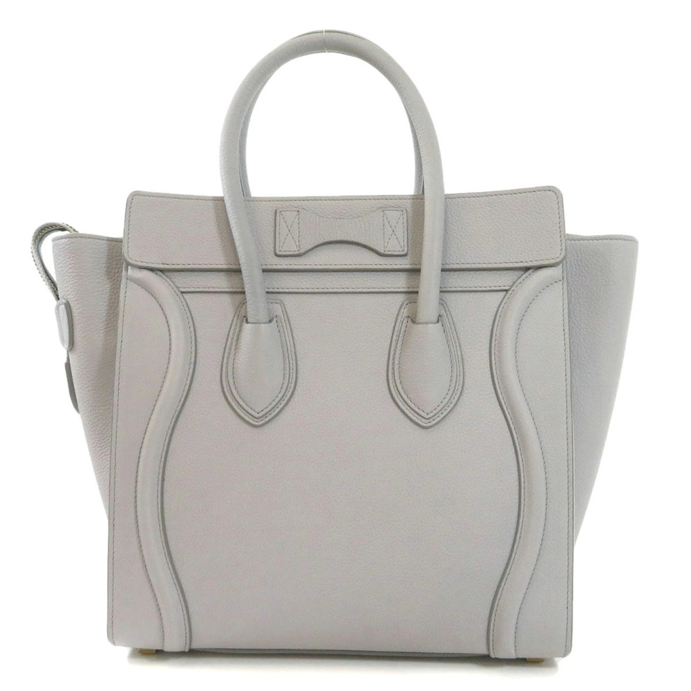 Celine Bag Luggage Tote Calfskin Black